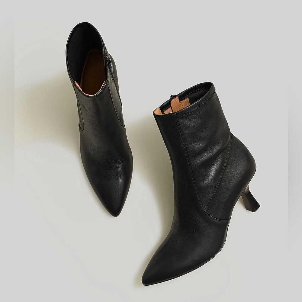 Madewell Black Heeled Boots